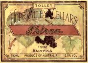 Barossa_Hope Valley Cellars_shiraz 1992